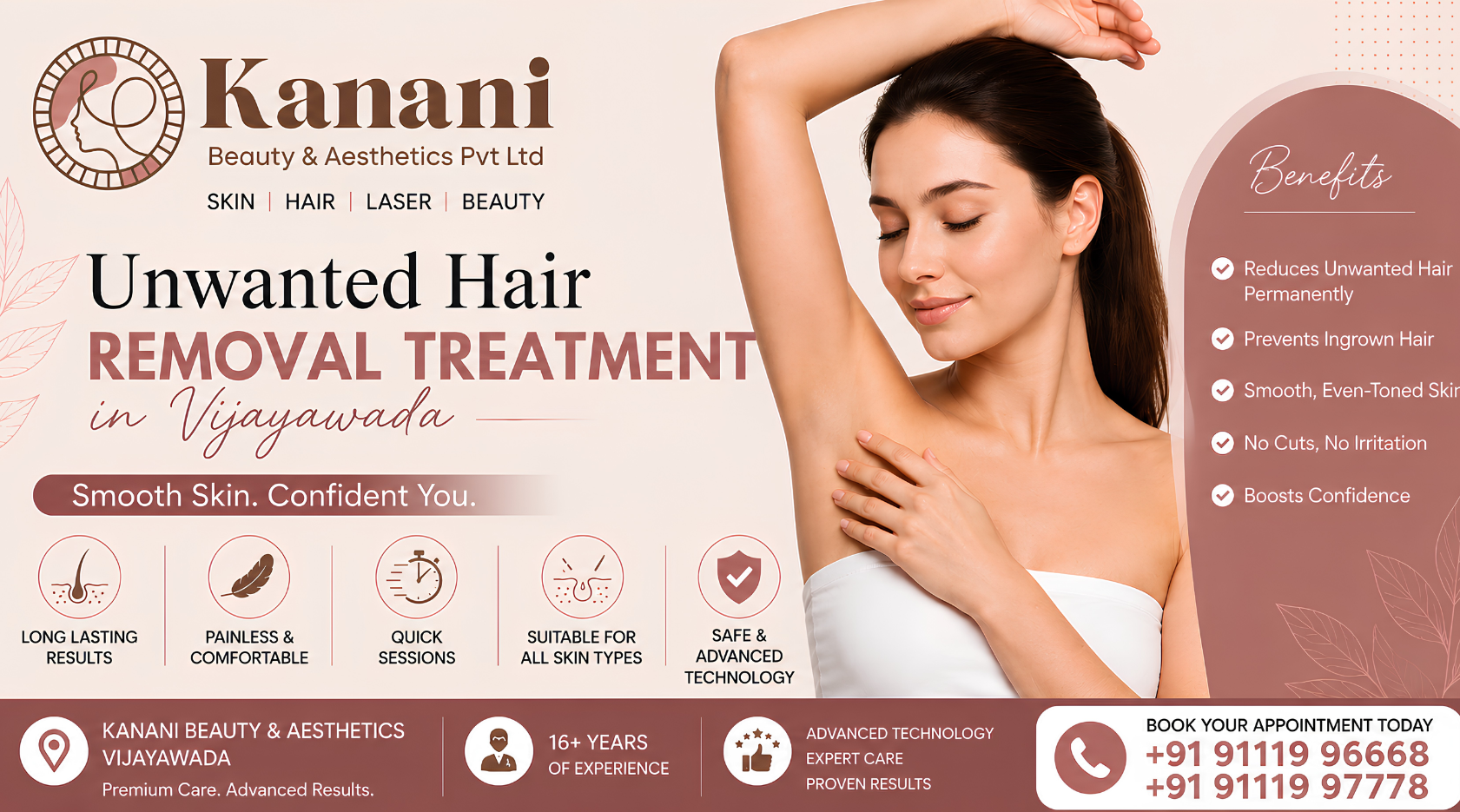 You are currently viewing Laser Hair Removal + Electrolysis (Permanent Hair Removal