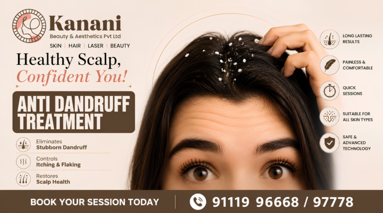 Best Hair Loss & Dandruff Treatment in Vijayawada | Kanani